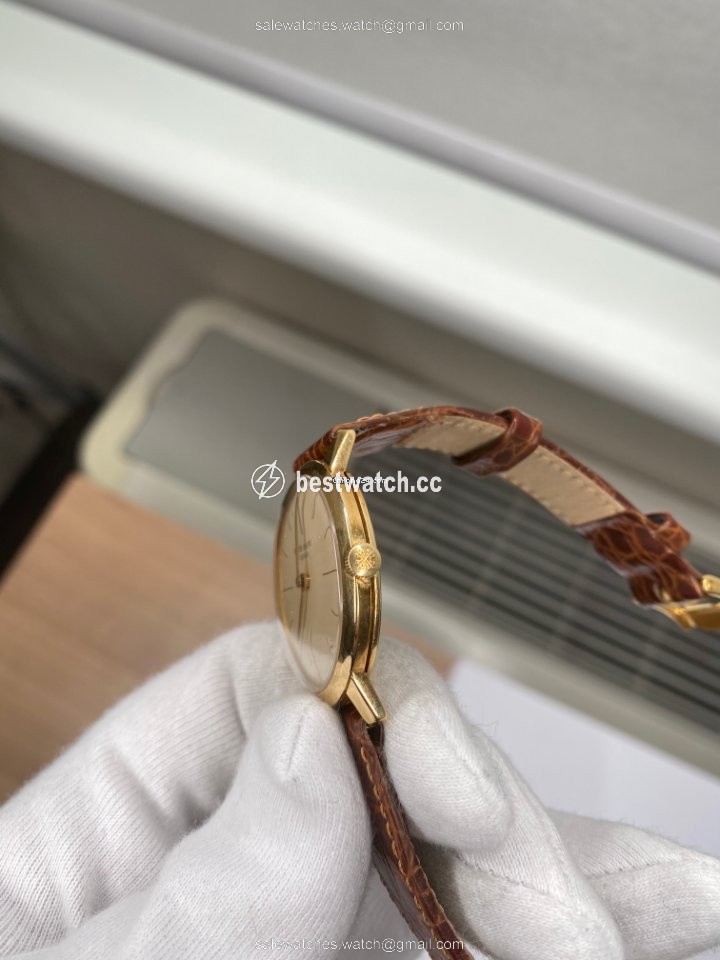 IMG_9086 Patek Philippe Calatrava Mens watch Unisex Manual winding Yellow gold 2593 3
