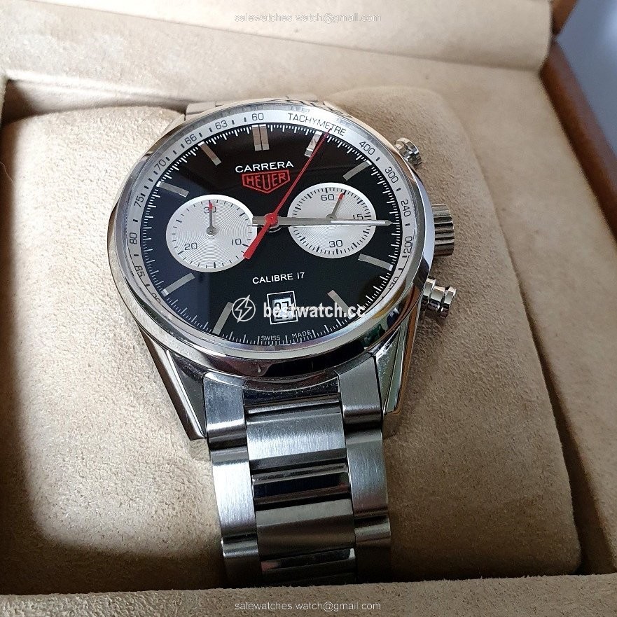 IMG_9086 TAG Heuer Carrera Calibre 17 Mens watch Unisex Automatic Steel CV211D.BA0739 3