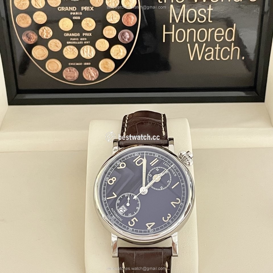 IMG_9086 Longines Avigation Mens watch Unisex Automatic Steel L2.812.4.53.2 3