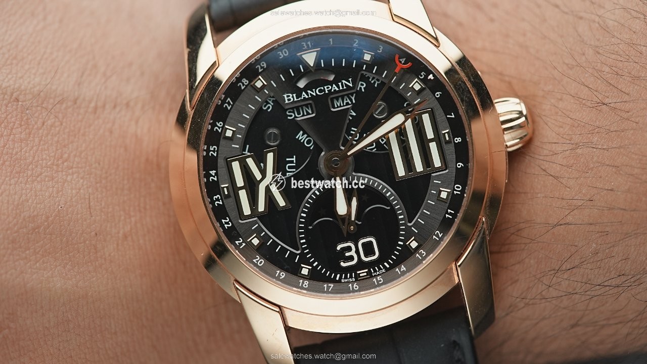 Blancpain L-Evolution Mens watch Unisex Automatic Rose gold 8866-3630-53b 3