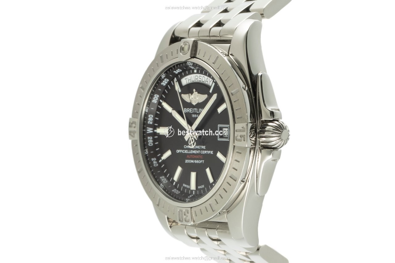 IMG_9086 Breitling Galactic 44 Mens watch Unisex Automatic Steel A45320 3