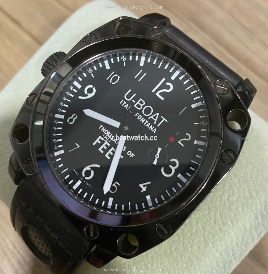 IMG_9086 U-Boat Thousands of Feet Mens watch Unisex Manual winding Steel Thousands of Feet 3