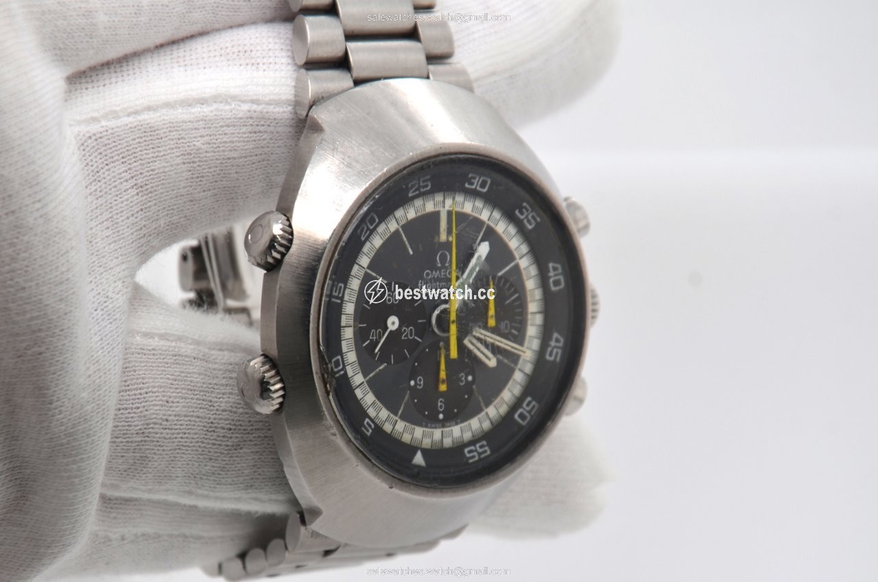 IMG_9086 Omega Flightmaster Mens watch Unisex Manual winding Steel 145.026 3