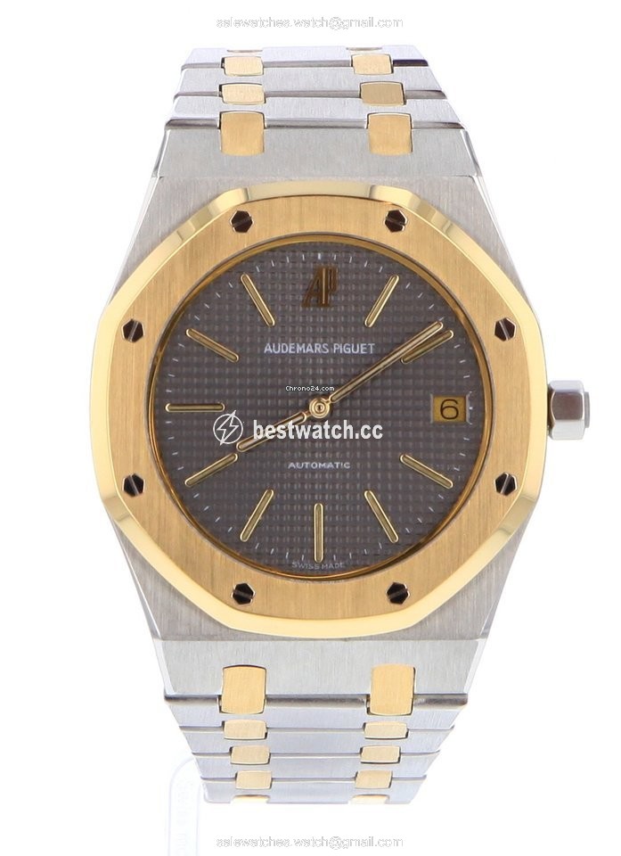 IMG_9086 Audemars Piguet Royal Oak Jumbo Mens watch Unisex Automatic Gold Steel 5402SA 3