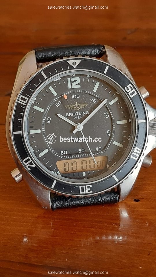 IMG_9086 Breitling Pluton Mens watch Unisex Quartz Steel 80191 3