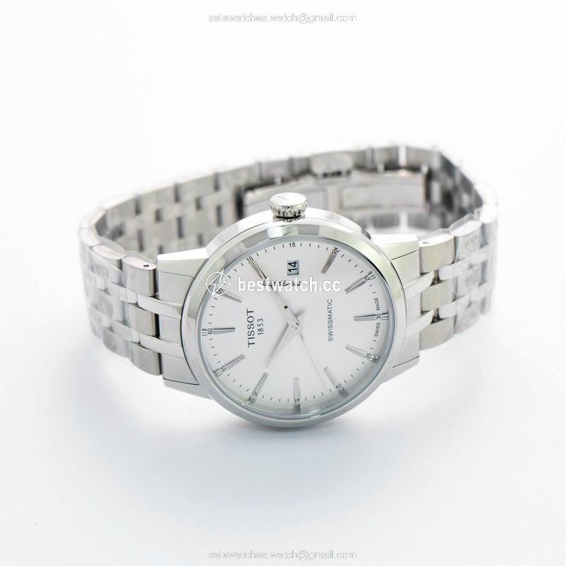 IMG_9086 Tissot Classic Dream Mens watch Unisex Automatic Steel T129.407.11.031.00 3