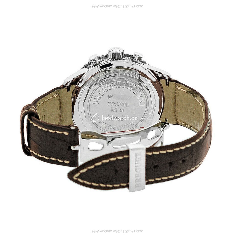 Breguet Type XX - XXI - XXII Mens watch Unisex Automatic Steel 3810.ST.929.ZU 3