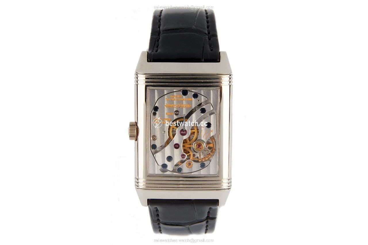 IMG_9086 Jaeger-LeCoultre Reverso Mens watch Unisex Manual winding White gold 270.3.63 3