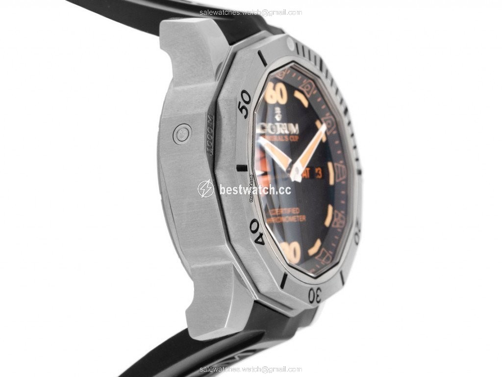 IMG_9086 Corum Admirals Cup Seafender Deep Hull Mens watch Unisex Automatic Titanium 947.950.04 0371 AN15 3