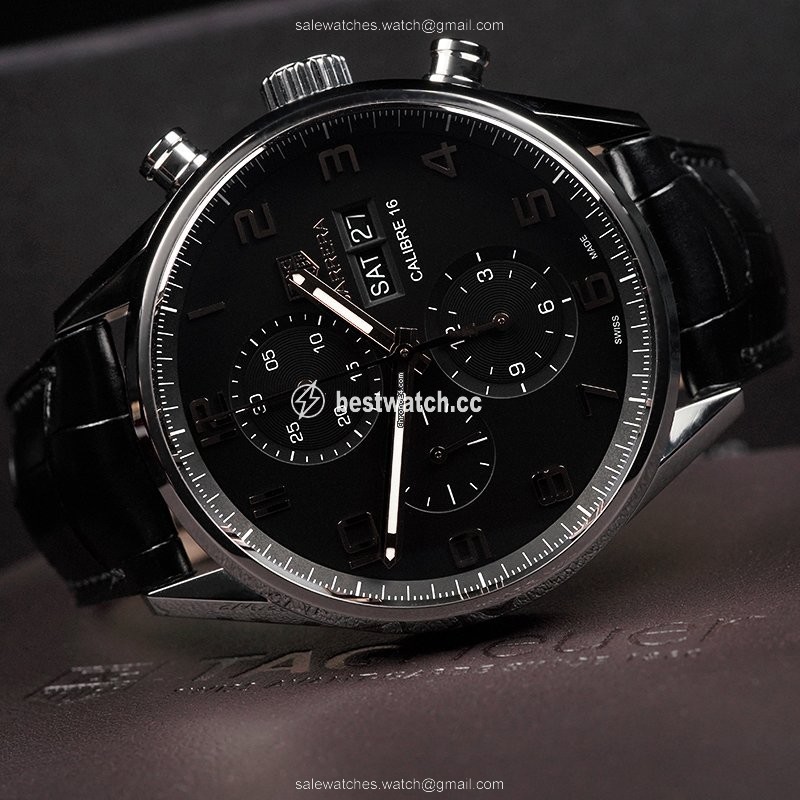TAG Heuer Carrera Calibre 16 Mens watch Unisex Automatic Steel CV2A1AB.FC6379 3