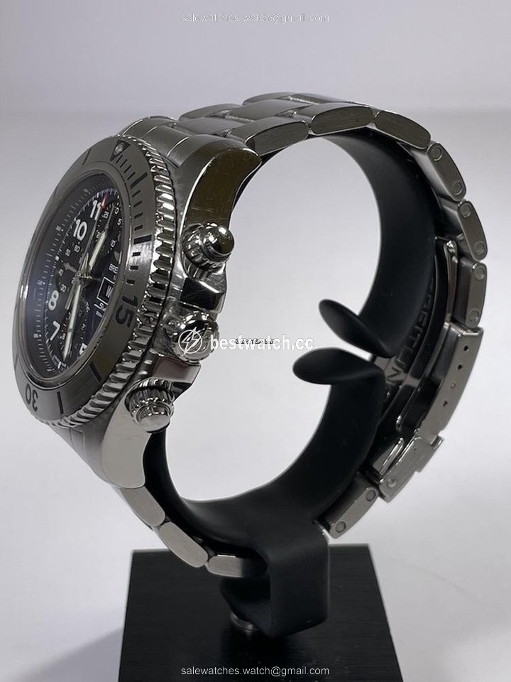 IMG_9086 Breitling Superocean Chronograph Steelfish Mens watch Unisex Automatic Steel A13341 3
