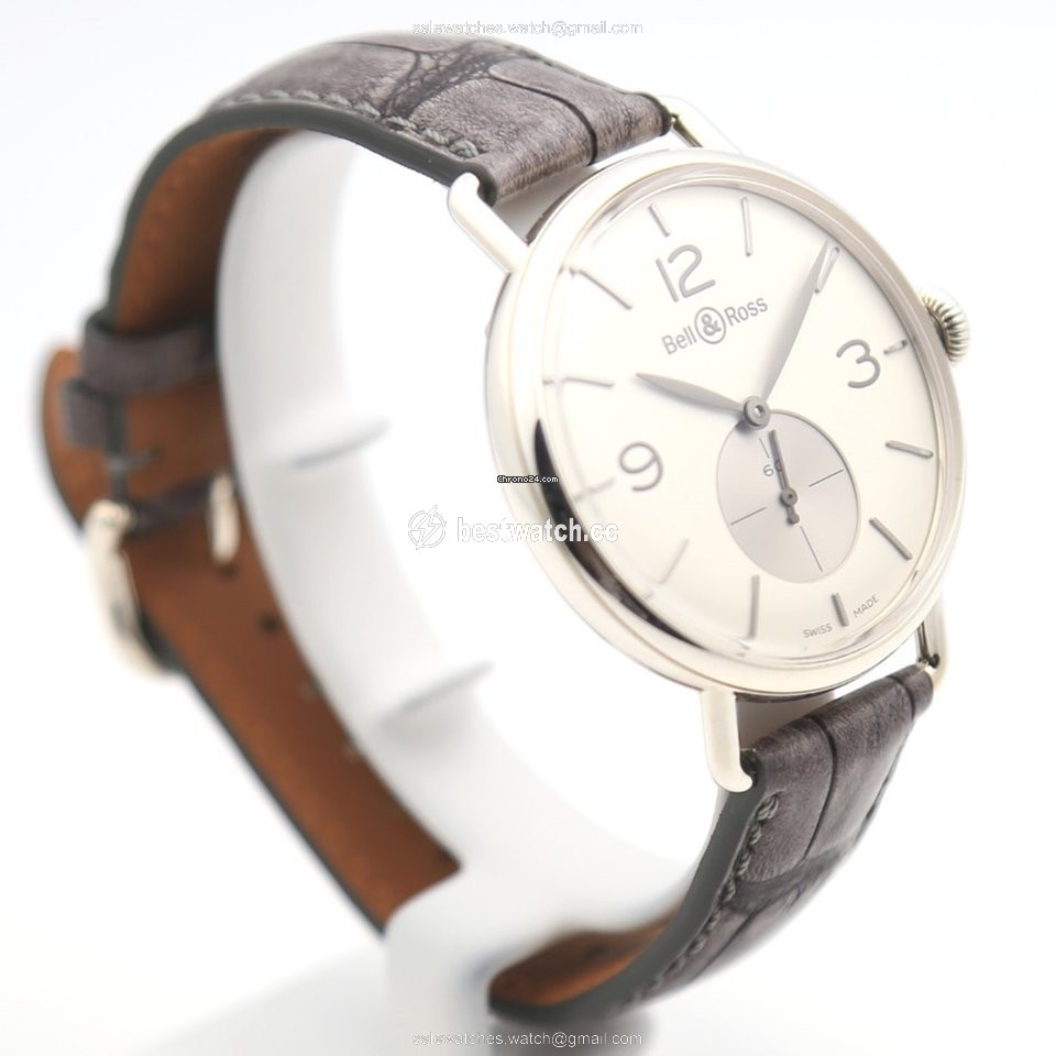 IMG_9086 Bell & Ross Vintage Mens watch Unisex Manual winding BRWW1-ME-AG-OP SCR 3