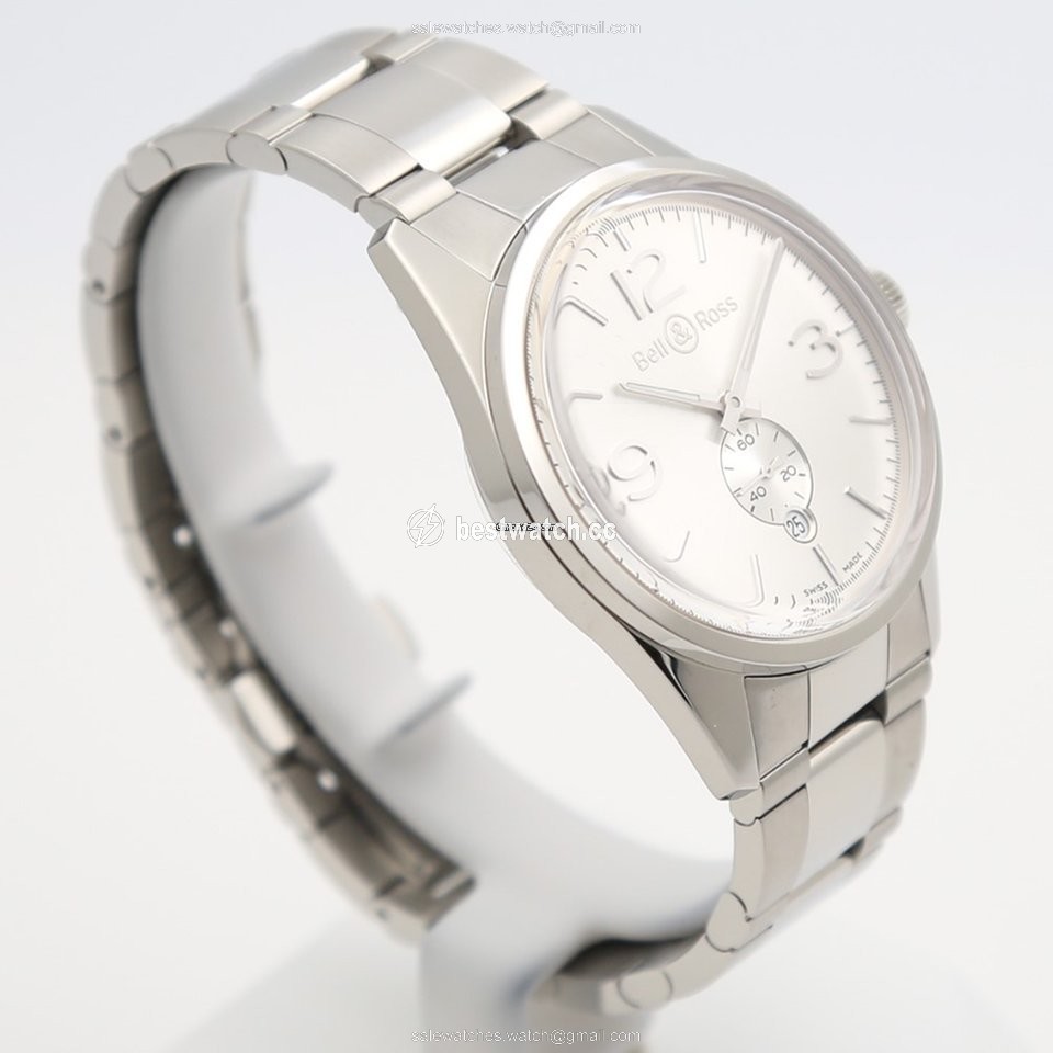 Bell & Ross Vintage Mens watch Unisex Automatic Steel BRG123-WH-ST SST 3