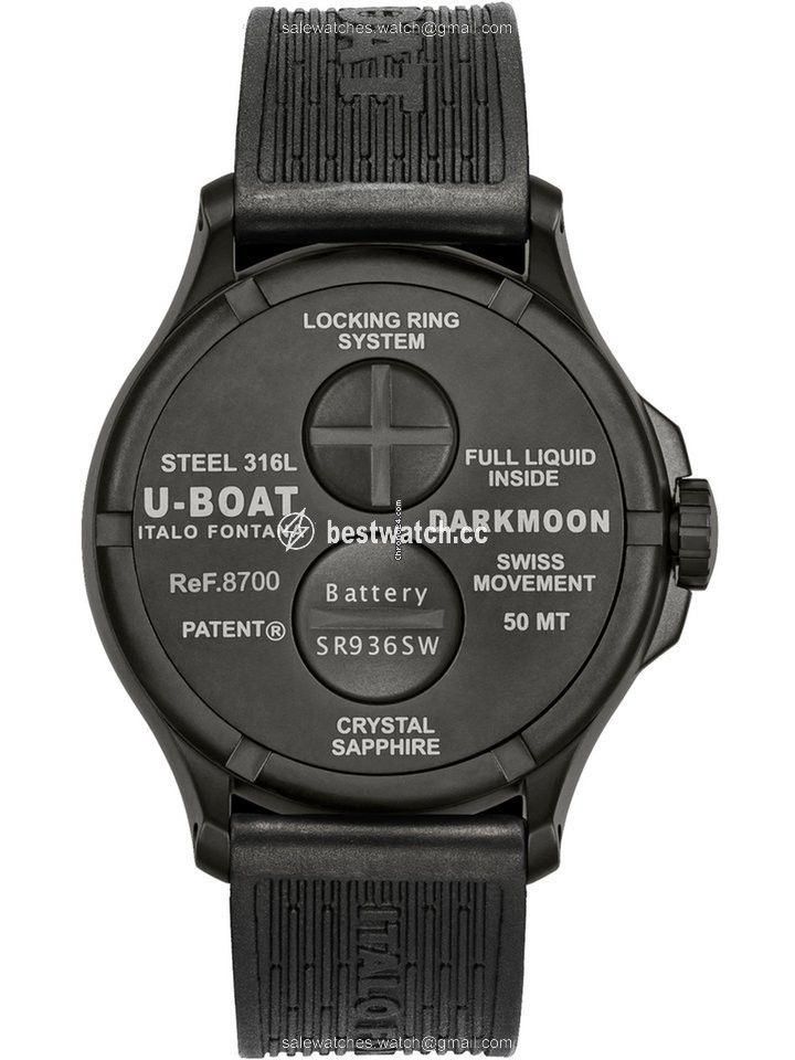 U-Boat Mens watch Unisex Quartz Steel 8700 B 3