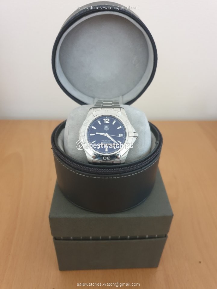 IMG_9086 TAG Heuer Aquaracer 300M Mens watch Unisex Automatic Steel WAF2110 3