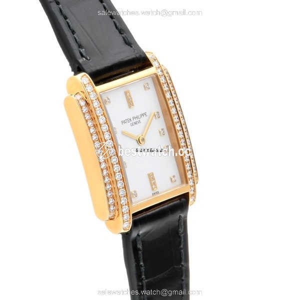 IMG_9086 Patek Philippe Gondolo Womens watch Quartz Yellow gold 4825 000J-001 3