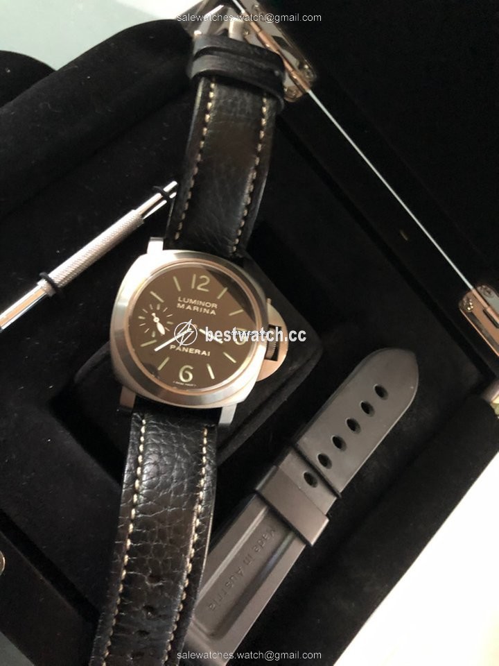 Panerai Luminor Marina Mens watch Unisex Manual winding Titanium PAM 00177 3