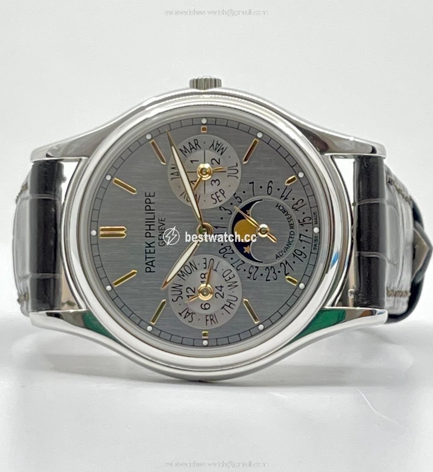 IMG_9086 Patek Philippe Perpetual Calendar Mens watch Unisex Automatic Platinum 5550P-001 3