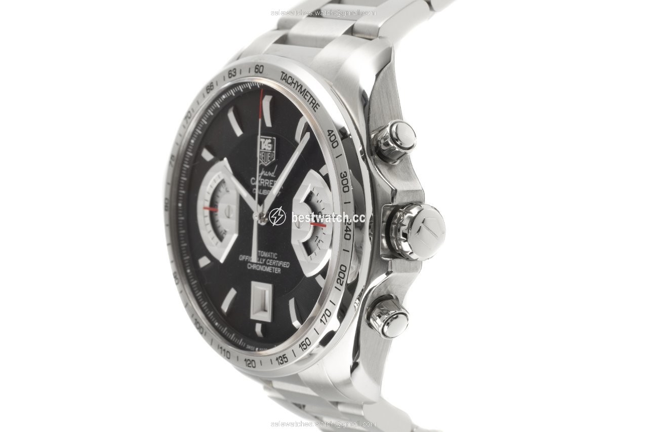 TAG Heuer Grand Carrera Mens watch Unisex Automatic Steel CAV511A 3