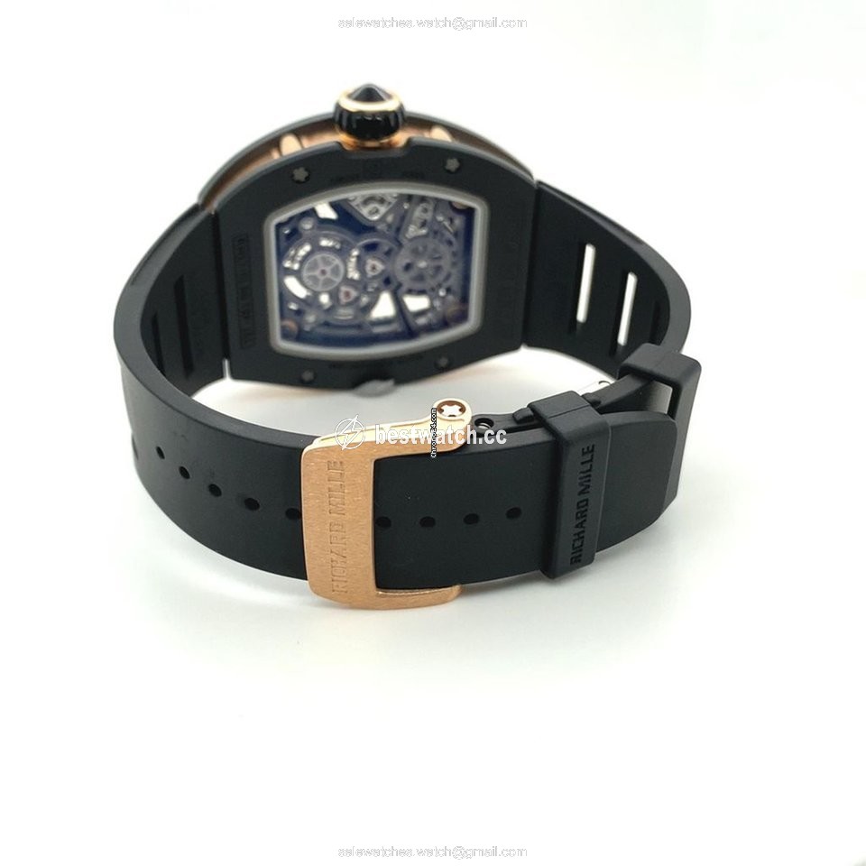 IMG_9086 Richard Mille Mens watch Unisex Manual winding Ceramic RM17-01 3
