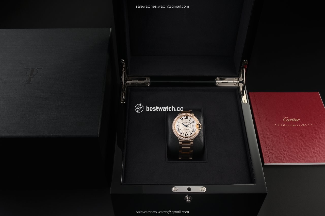 Cartier Ballon Bleu Womens watch Automatic Rose gold 3003 3