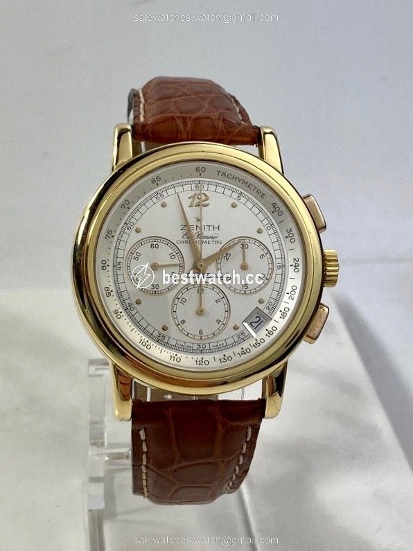 IMG_9086 Zenith El Primero Mens watch Unisex Automatic Yellow gold 30.0380.400 3