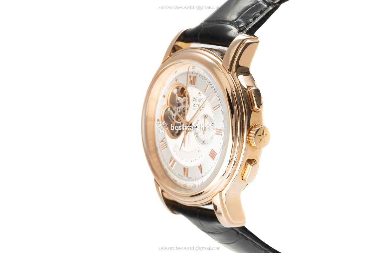 IMG_9086 Zenith El Primero Chronomaster Mens watch Unisex Automatic Red gold 18.1260.4021 3