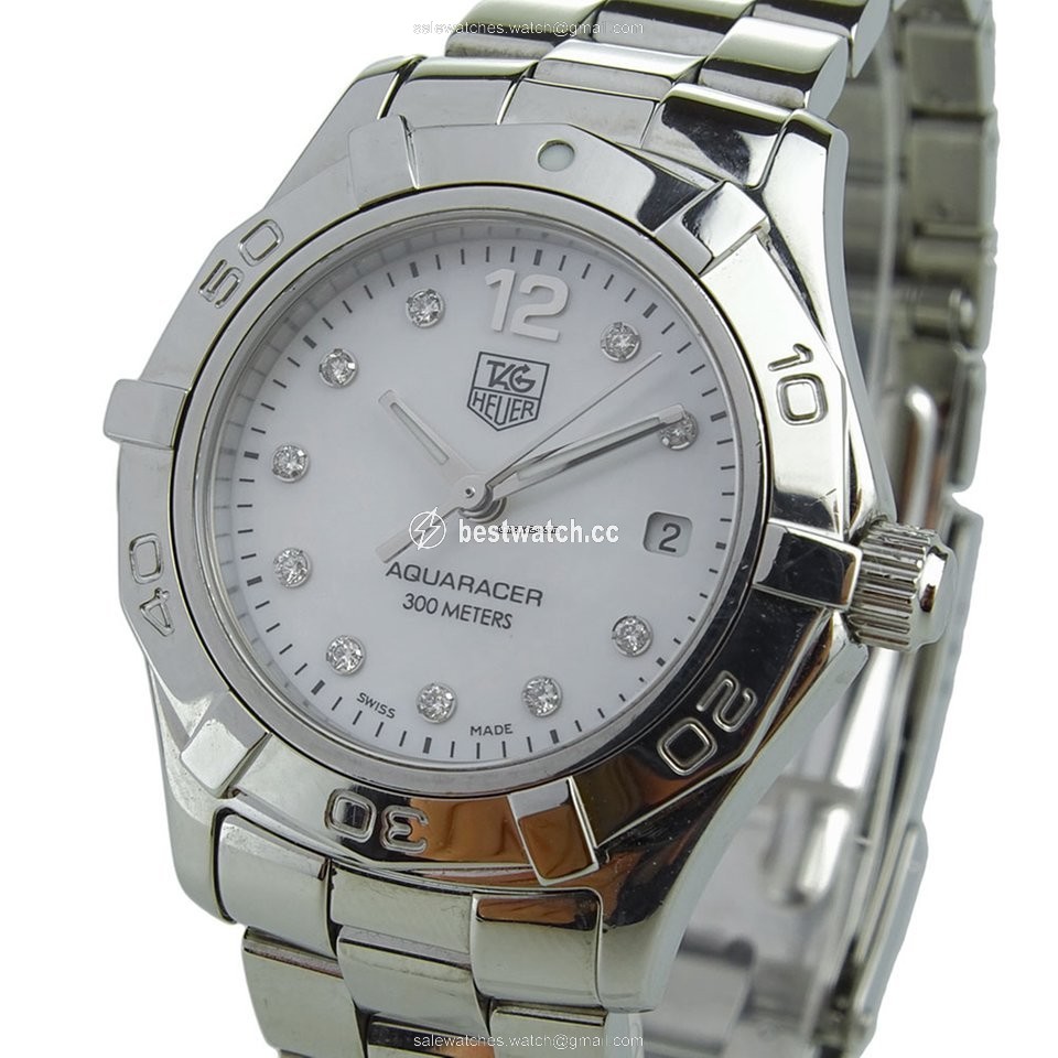 TAG Heuer Aquaracer Lady Womens watch Quartz Steel WAF1415.BA0813 3