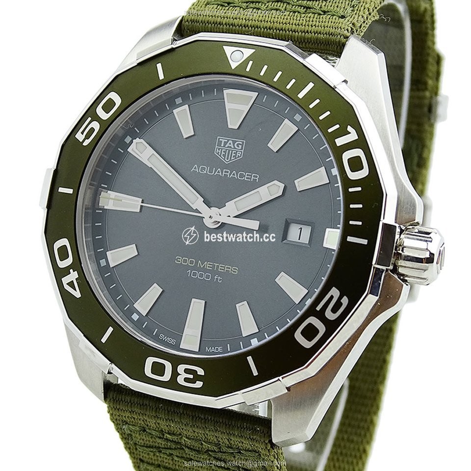 IMG_9086 TAG Heuer Aquaracer Mens watch Unisex Quartz Steel WAY101L.FC8222 3