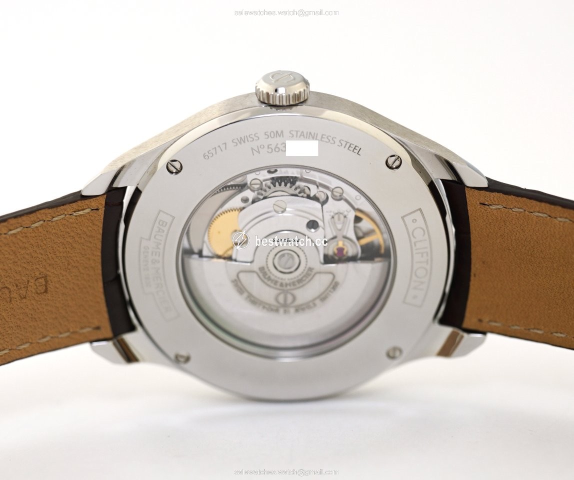 IMG_9086 Baume & Mercier Clifton Mens watch Unisex Automatic Steel MOA10054 3