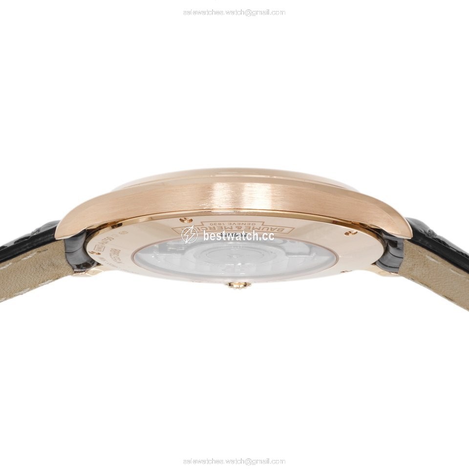 IMG_9086 Baume & Mercier Clifton Automatic Rose gold M0A10104 3