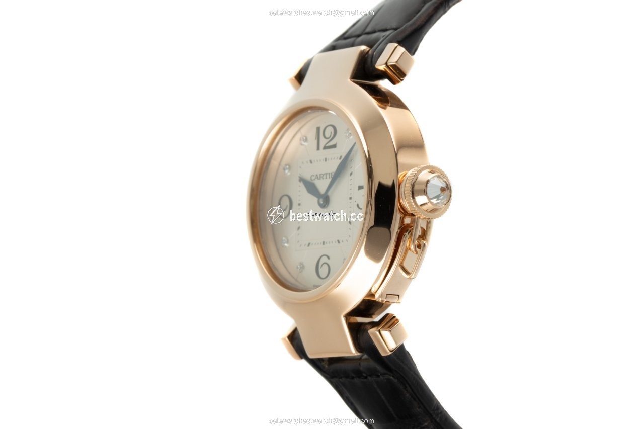 Cartier Pasha Womens watch Quartz Red gold 2812 3