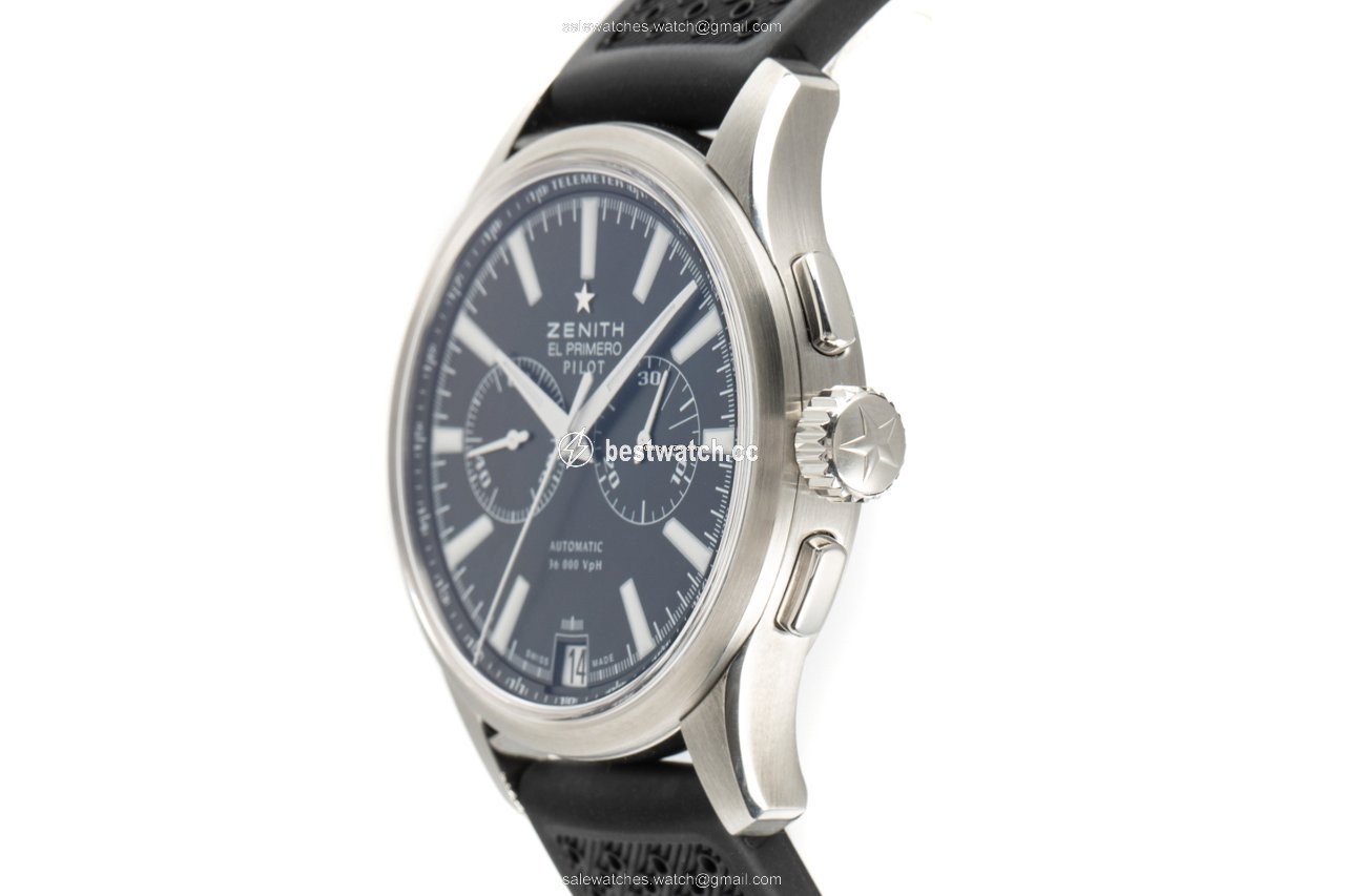 IMG_9086 Zenith Captain Chronograph Mens watch Unisex Automatic Steel 03.2117.4002 23.C704 3
