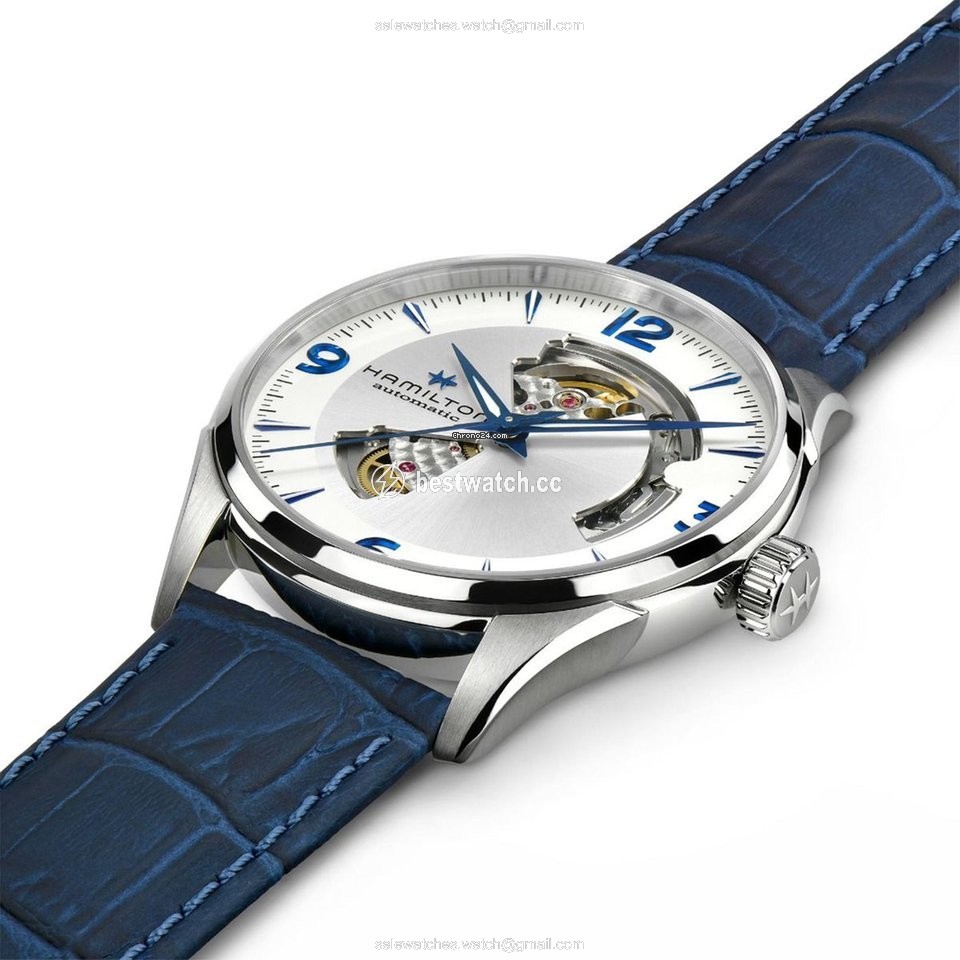 IMG_9086 Hamilton Jazzmaster Open Heart Mens watch Unisex Automatic Steel H32705651 3