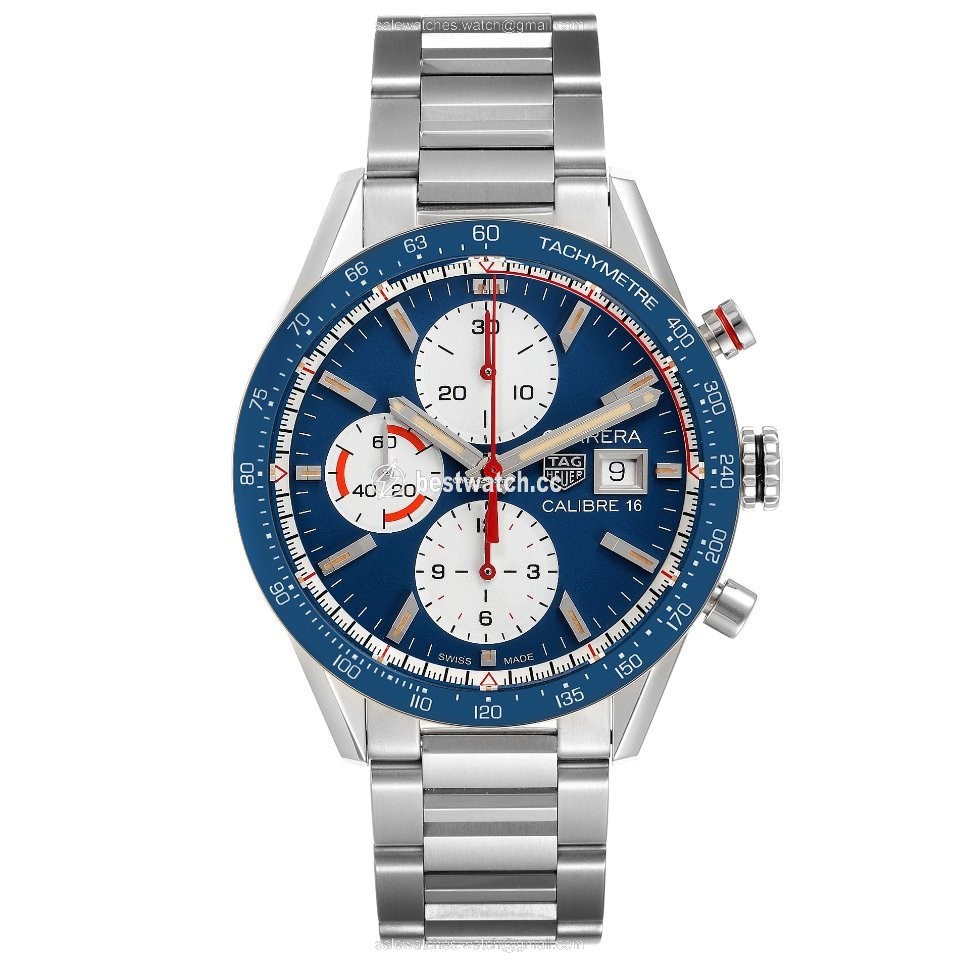 IMG_9086 TAG Heuer Carrera Calibre 16 Mens watch Unisex Automatic Steel CV201AR.BA0715 3
