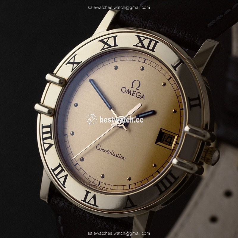 IMG_9086 Omega Constellation Quartz Mens watch Unisex Yellow gold 1611.10.00 3