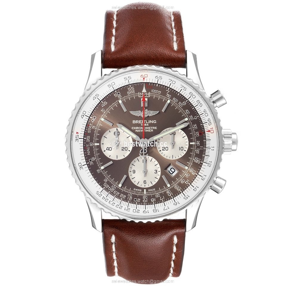 IMG_9086 Breitling Navitimer Rattrapante Mens watch Unisex Automatic Steel AB031021 BF77 441X 3