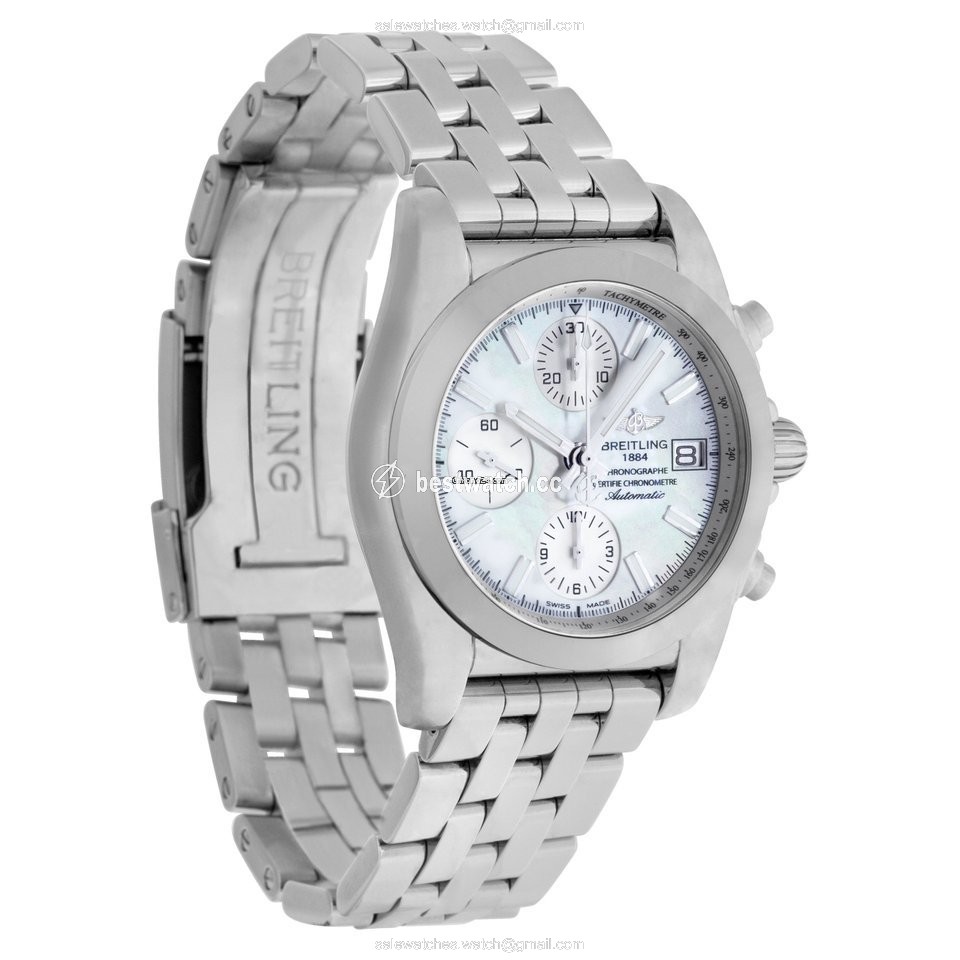 IMG_9086 Breitling Chronomat 38 Mens watch Unisex Automatic Steel W1331012 3