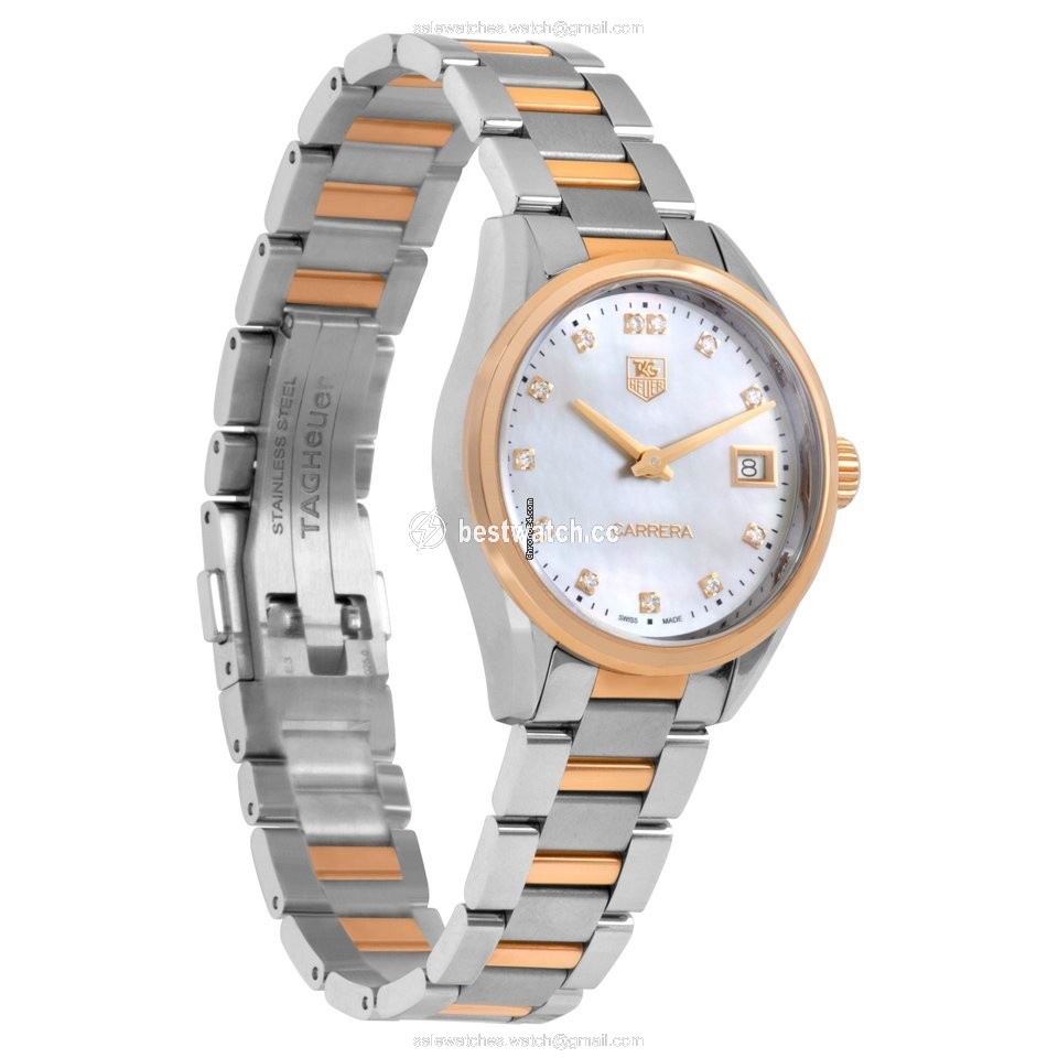 IMG_9086 TAG Heuer Carrera Lady Womens watch Quartz WAR1352.BD0779 3