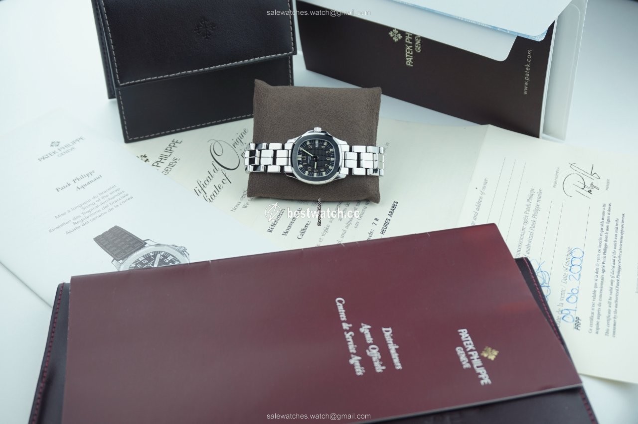 IMG_9086 Patek Philippe Aquanaut Womens watch Quartz Steel 4960A 3