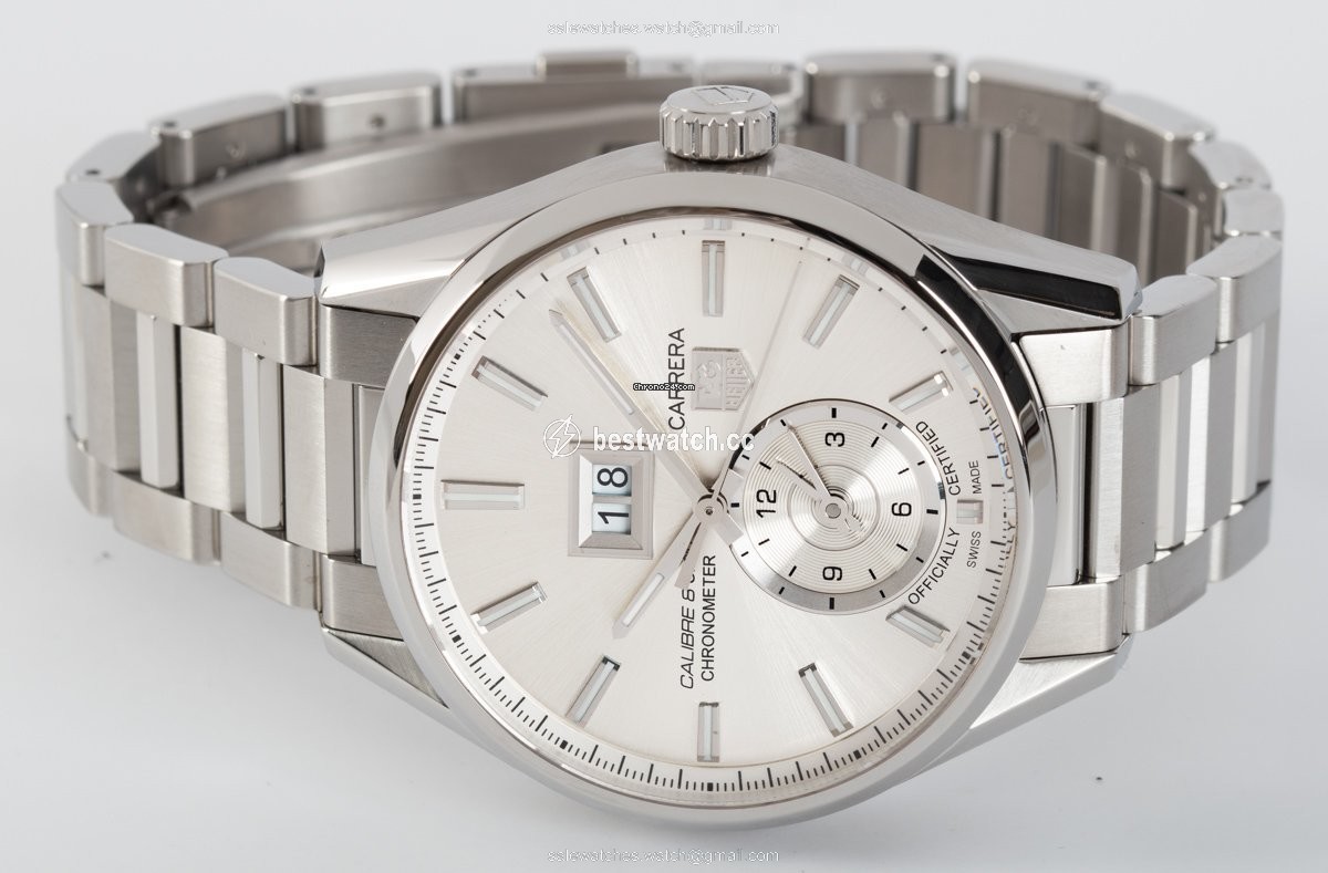 TAG Heuer Carrera Calibre 8 Mens watch Unisex Automatic Steel WAR5011.BA0723 3