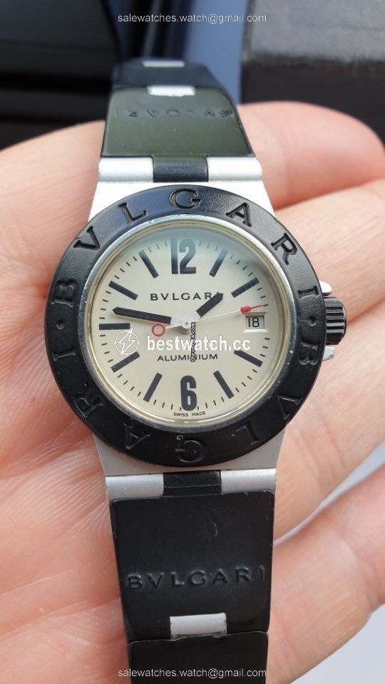 IMG_9086 Bulgari Diagono Womens watch Quartz Aluminum AL 29 TA 3