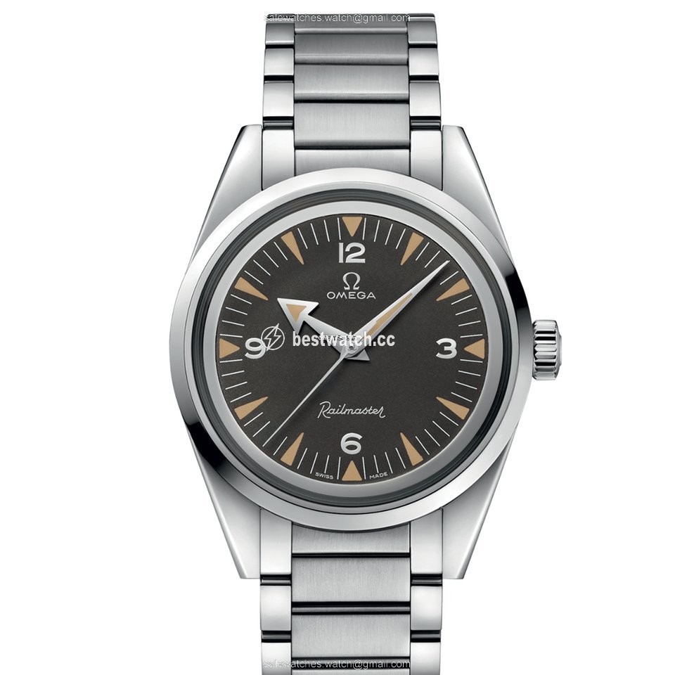 Omega Seamaster Railmaster Mens watch Unisex Automatic Steel 220.10.38.20.01.002 3