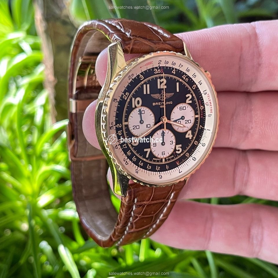 IMG_9086 Breitling Navitimer Mens watch Unisex Yellow gold K30021 3