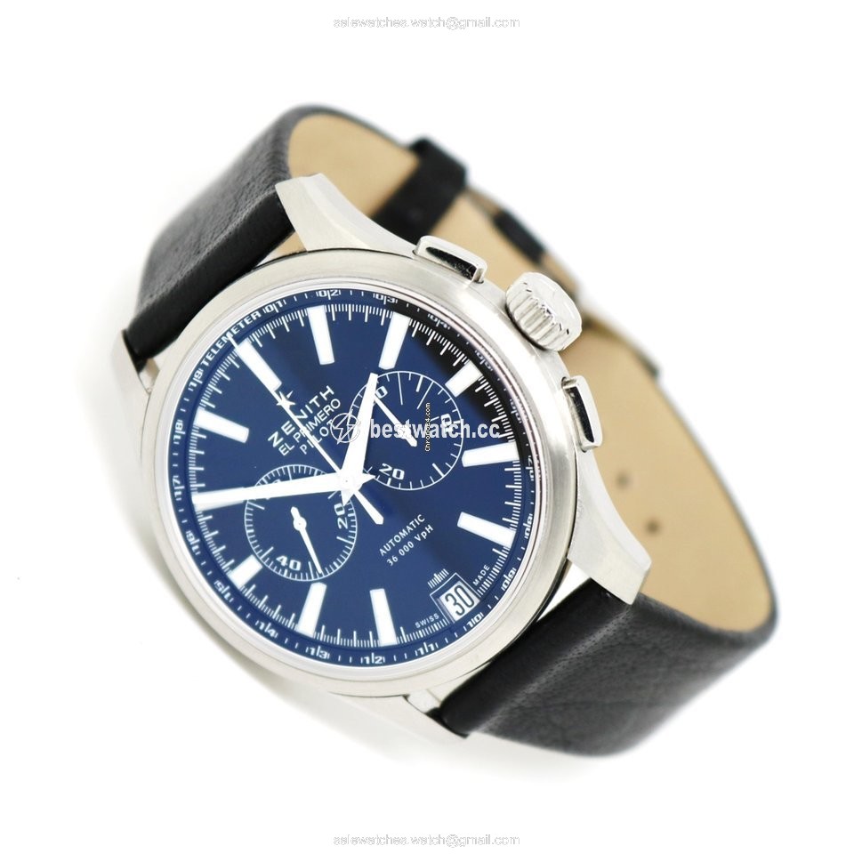 Zenith Mens watch Unisex Automatic Steel 03.21117.4002 3