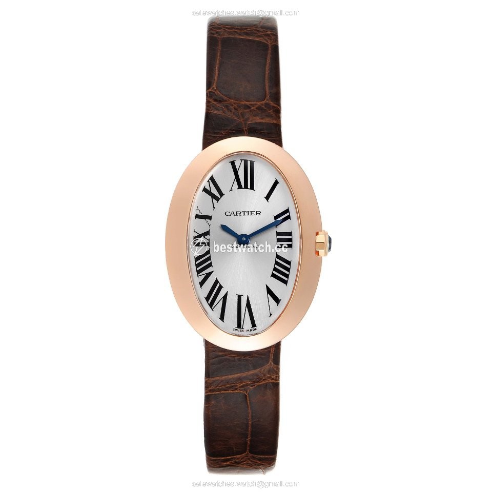 Cartier Baignoire Womens watch Quartz Rose gold W8000007 3