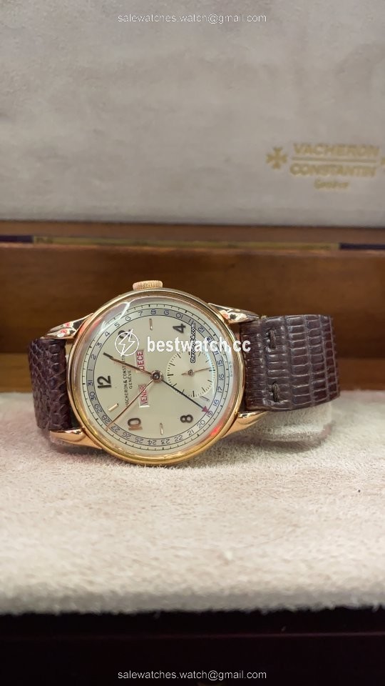 Vacheron Constantin Mens watch Unisex Manual winding Rose gold 4240 3