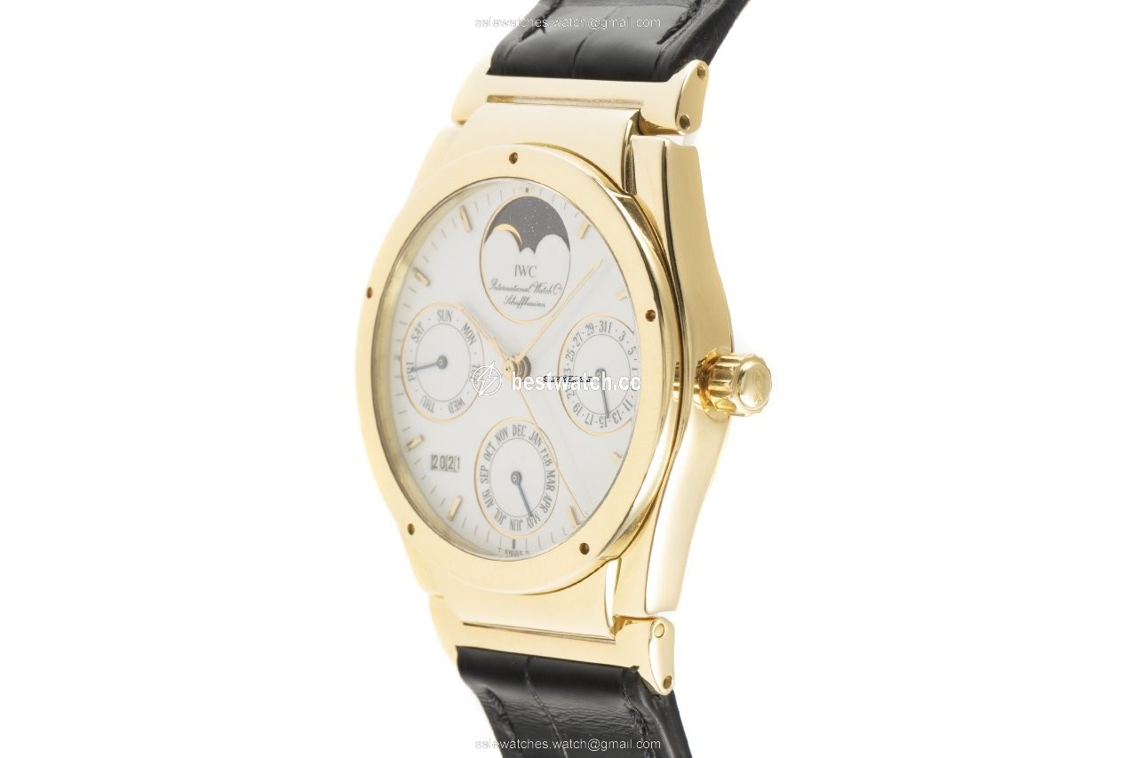 IMG_9086 IWC Ingenieur Automatic Mens watch Unisex Automatic Yellow gold 3540 3