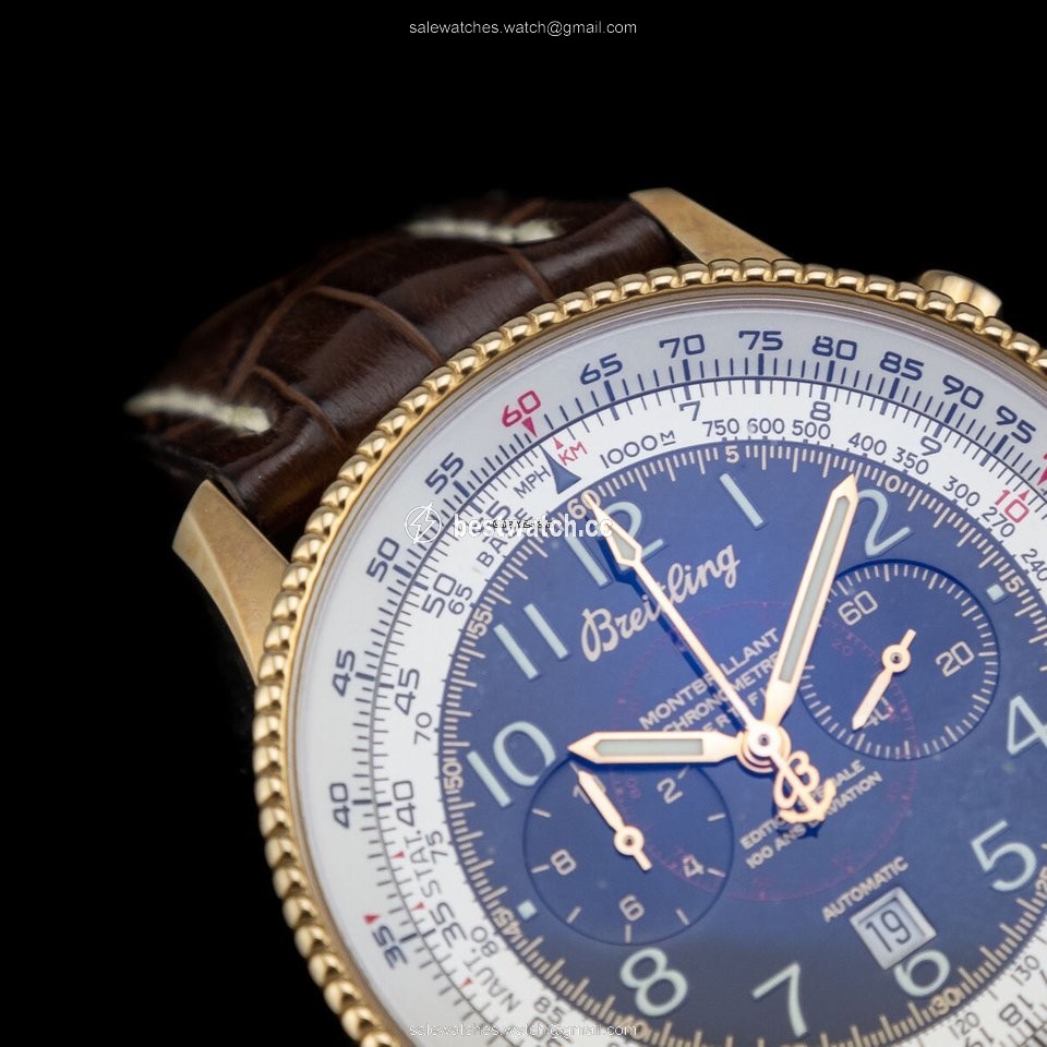 IMG_9086 Breitling Montbrillant Mens watch Unisex Automatic Rose gold K35330 3