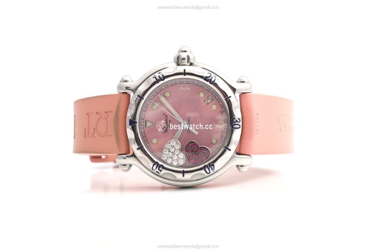 IMG_9086 Chopard Happy Diamonds Womens watch Quartz Steel 28 8950 3